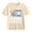 C175 Beige, variant on Kids Boys T-Shirts Short Sleeve Letter Graphic Tshirts For Boys Crew Neck Casual Children Tees Size 5-6 Years Sky Blue