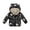 Black, variant on Toddler Girls Puffer Jacket Cartoon Print Zip up Long Sleeve Hooded Jackets Kids Warm Boys Winter Jackets Size 2-3 Years