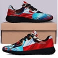 thumbnail image 3 of Happy Canada Day Moose Shoes Sneakers Black Size 9, 3 of 7