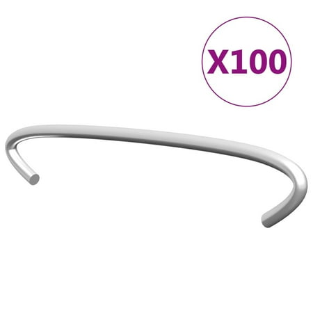 

Htovila Gabion Hooks 100 pcs Galvanized Steel 3.9