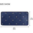 thumbnail image 3 of Area Rugs Carpet for Bedroom Floor Kitchen Rugs Retro Gold Queen Crown Door mat Bedside Runner Rug Living Room Washable Non Slip 39×20in, 3 of 7