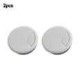 thumbnail image 1 of 2pcs Desk Plastic Grommet Table Cable Computer Desk Cover Wire Hole Cover, 1 of 5