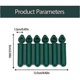 thumbnail image 2 of Mini Silicone Ice Mold with Lid (Dark Green), Slim and Long, Easy to Push and Place, for Making 6 Bottles of Water, 2 of 5
