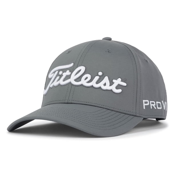 Gorra de golf Titleist Tour Performance 2022, color carbón/blanco