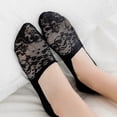 thumbnail image 4 of 5Pair Women Socks Summer Thin Breathable Silicone Non-slip Ladies Invisible Lace Boat Sock Transparent Fashion Calcetines Mujer, 4 of 5