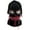 Tassel red and black, variant on COMEET Knittinf Hat, Halloween Knit Scary Teeth Robber Head Covering Party Holiday Winter Warm Hat Full-Head