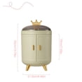 thumbnail image 3 of Up to 65% off Jewelry Box Rotating Home Jewelry Earring Display Stand Earring Necklace Large Capacity Jewelry Storage Box, 3 of 4