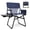 Blue, variant on JKLESA XL Premium Camping Chair - 400lb Capacity, Oversized 23.7" Wide Seat, Heavy Duty 600D Oxford Fabric, Padded Camping Chair Portable for Outdoor, Beach, Tailgate Parties Black/Gray