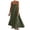 Green, variant on Tisuna Army Green Long Maxi Dress For Woman Solid Color Sleeveless Suspender Dresses Ladies Loose Fit Casual Wear Sundress Size L