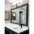 thumbnail image 5 of Porter Dark Grey Framed Wall Mirror, Rectangular Vanity Mirror, Multiple Sizes, 5 of 13