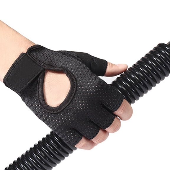 ELAYARD 1Pair Moisture Wicking Gym Gloves for Fitness Training and Outdoor Weightlifting Activities