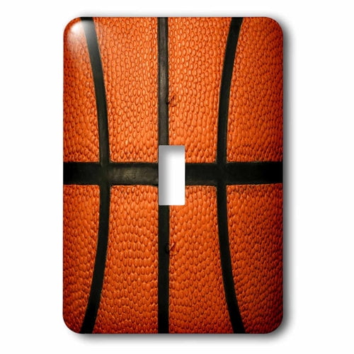 3dRose, Basketball Sports Fan Lines Vertical, single toggle switch
