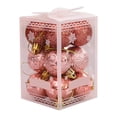 thumbnail image 4 of Bewildely Paquete de 12 bolas navideñas para colgar adornos navideños de plástico Type2 NO2, 4 of 6