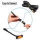 thumbnail image 5 of Seven Sparta 4 luces LED para parrilla con adaptador de fusible compatible con Toyota Tacoma TRD PRO OEM 2016-2023, parrilla frontal no compatible con Tacoma Off Road & Sport (luz ámbar con carcasa ám, 5 of 5