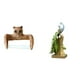 thumbnail image 1 of Soporte de papel higiénico,Escultura de pared de búho con porta rollo de papel higiénico,Figura de escritorio,Estante de estatua de pavo real para escritorio,decoración del hogar,Figura, 1 of 8