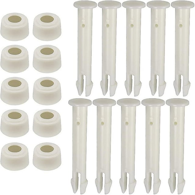 10 Pieces Plastic Pins for Intex Round Metal Frame Pools Swimming Pool Joint Replacement Parts for Swimming Pool Joints, Spare Parts Replacement Joint