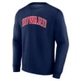 thumbnail image 2 of Men's Navy Howard Bison Short Name Fleece Pullover Sweatshirt, 2 of 3
