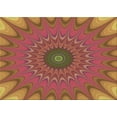 thumbnail image 1 of Ahgly Company Indoor Rectangle Patterned Crimson Red Area Rugs, 4' x 6', 1 of 6