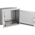 thumbnail image 2 of Global Industrial Stainless Steel Specimen Pass-Thru Cabinet Recessed 13-1/4"" x, 2 of 7