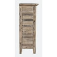 thumbnail image 4 of Jofran Rustic Shores 48" Coastal Distressed Acacia Four-Door Accent Cabinet, 4 of 9