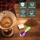 thumbnail image 5 of Worallymy Cuchara medidora de acero inoxidable Café en polvo Cucharadita Escala de alimentos Cuchara Herramienta de cocina para hornear, 1T, Colorido Worallymy JD735800433, 5 of 7