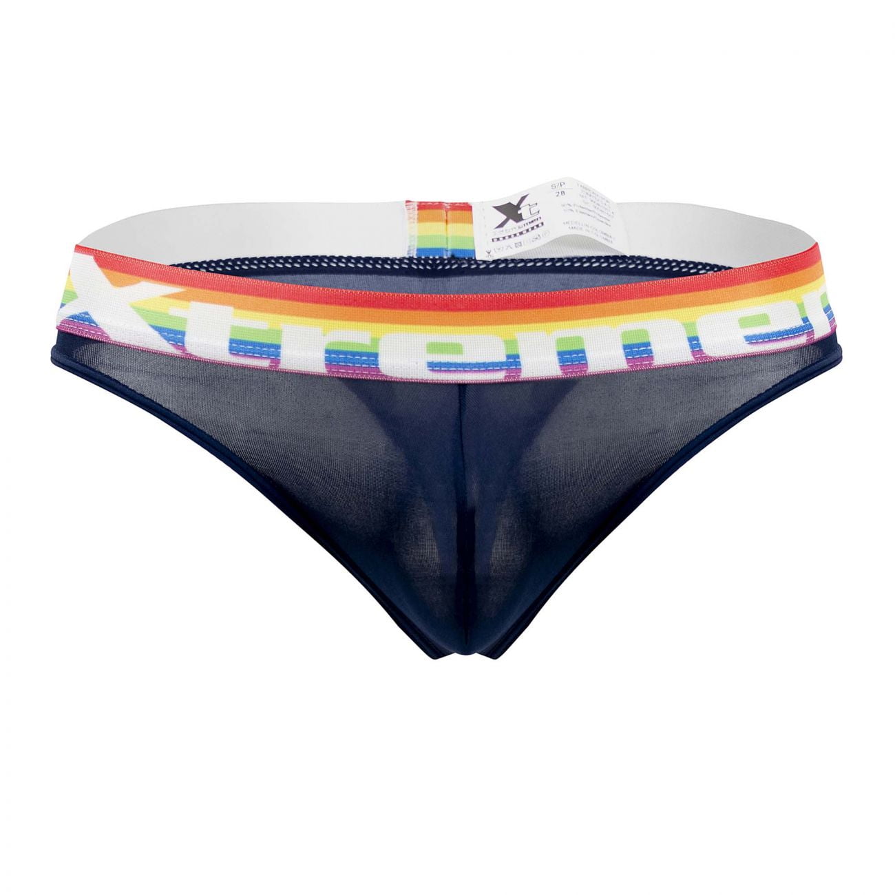 Xtremen 91106 Pride Thongs Color Navy Size L - Walmart.com