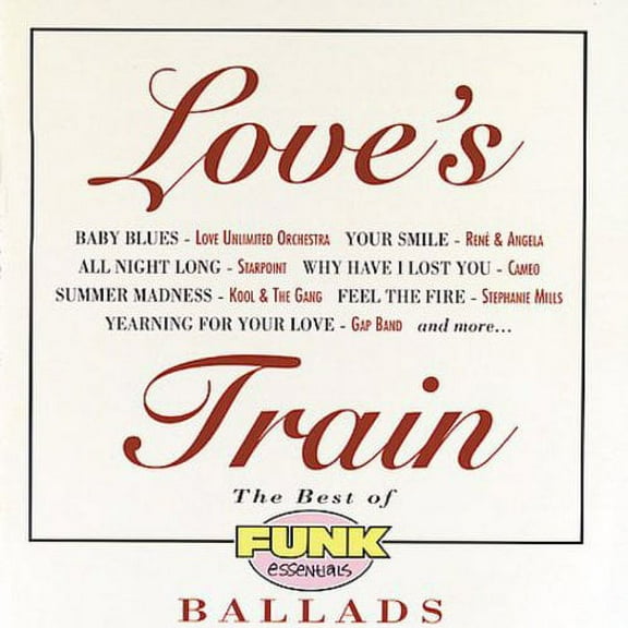 Various Artists - Love's Train: Best Of Funk Essential Ballads 1 / V - Music & Performance - CD