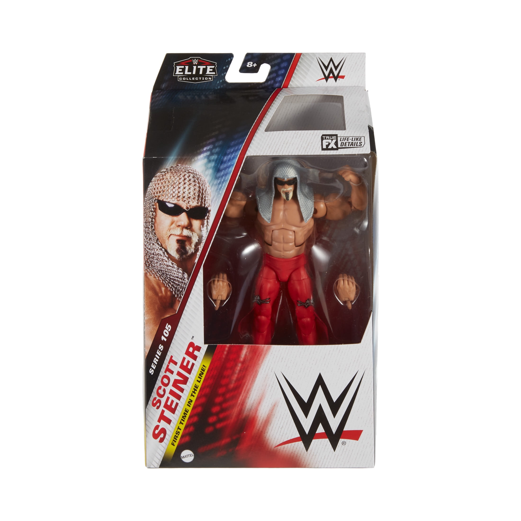 WWE Elite Wrestling Toy, Scott Steiner 6-inch Action Figure WWE Elite Wrestling Toy, Scott Steiner 6-inch Action Figure