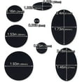 thumbnail image 6 of Puffer Down Jacket Repair Patch Kit, 40Pcs/5 Sheets Nylon Fabric Repair Patch Self Adhesive Waterproof Stick On Patches Tape for Jackets Coat Clothing Tent Sleeping Bags Ski Pants Holes, Black, 6 of 7