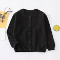 thumbnail image 2 of HFHAPW Toddler Sweaters Baby Boys Girls Cardigan Sweatshirt Button Up Knit Long Sleeve Jacket Fall Tops,5-6 Y, 2 of 6