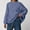 Light Blue, variant on Fall Sweaters Sevevn Women's Oversized Batwing Sweaters 2025 Fall Outfits Trendy Crewneck Knit Fashion Pullover Tops