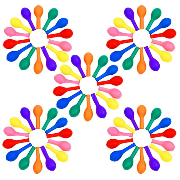 Soimiss Party Balloons Latex Assorted Color 100pcs