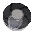 thumbnail image 2 of Trampa eléctrica para moscas, carga USB automática, silenciosa, desmontable, lavable, atrapamoscas eléctrico para restaurante, cocina, negro, 2 of 10