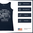 thumbnail image 6 of American Rat Rod Women's Tank Top Hot Rod Custom Culture Route 66 1930s Classic Car Vintage Rusty Cars Garage, 6 of 7