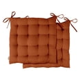 thumbnail image 1 of Vargottam Set of 2 Comfortable Chair Pads Seat Cushion with Full-Length Ties for Non-Slip Support Polyester Filling for Dining | Office | Kitchen Reduces Pressure & Washable, 1 of 9