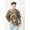 thumbnail image 7 of Realtree Men's Long Sleeve Cotton Hunting Shirt, APX Camo, Sizes S-5X, 7 of 7