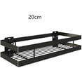 thumbnail image 2 of Shower Caddy Corner  Floating Shelves Shower Caddy Bathroom Shelf, Bathroom Shelf, Black Shower Shampoo Bathroom Accessories, Bathroom Corner Shelves, Kitchen Wall Shelf Storage Rack, 20Cm-50Cm/25Cm, 2 of 7