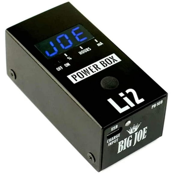 Big Joe Stomp Box Li2 - Caja de alimentación de litio (PB-109)