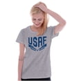 thumbnail image 3 of US Air Force USAF Logo Courage Honor Women's Plus Size Shirt Brisco Brands 3X, 3 of 5