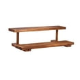 thumbnail image 3 of lionlar Wood Display Riser Jewelry Organizer Rack Fashion Decoration Collectibles Display Stand Showcase Fixtures for Figurines Hotel 2 Layer, 3 of 9