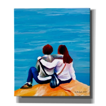 Epic Graffiti 'A moment to remember' by Ata Alishahi, Giclee Canvas Wall Art, 26"x30"