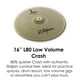 thumbnail image 4 of Set de platillos Zildjian L80 Low Volume LV468 Hi-Hats de 14 pulgadas + 16 pulgadas+ 18 pulgadas Crash Ride, 4 of 5