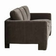 thumbnail image 3 of CRO Decor Gray Fabric Swivel Sofa with Ergonomic Support Modern Armchair, 3 of 5