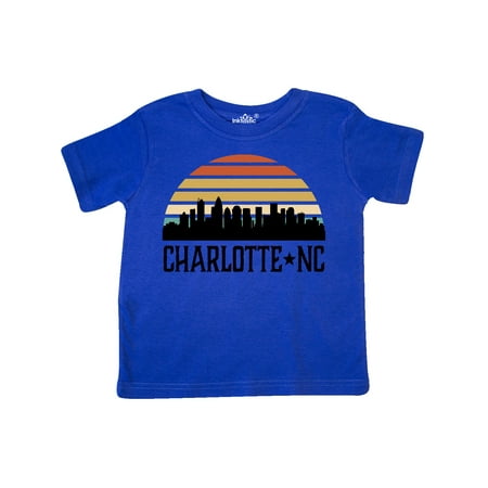 

Inktastic Charlotte North Carolina Skyline Gift Toddler Boy or Toddler Girl T-Shirt