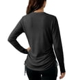 thumbnail image 4 of hotojiny Rash Guard for Women UPF 50+ UV Sun Protection Swim Shirt Beach Surfing Long Sleeve Shirts for Women with Thumb Hole, 4 of 6