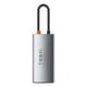 thumbnail image 2 of Hub adaptador 4-en-1 Baseus Tipo-C Power Delivery 100 W HDMI 4K 30 Hz USB 3.2 Gen 1 USB 2.0, 2 of 5