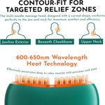 POINTERTECK 1Pack Outil de stimulateur de massage de chauffage de masse pour le grindage de mâchoires et la tension de douleur de glaçage - TMJ Dispositif de secours avec vibration thermique avec modes personnalisables