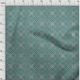 thumbnail image 2 of oneOone Polyester Lycra Fabric Floral & Ogee Flame Stitch Decor Fabric Printed BTY 56 Inch Wide, 2 of 3