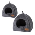 thumbnail image 2 of Almohadilla portátil para cama de perrera, cojín grueso y cálido para casa de perro, para gatitos y mascotas en invierno. Pequeño L, 2 of 3