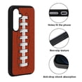 thumbnail image 2 of WIRESTER Shockproof Soft Rubber Cover Case for Samsung Galaxy A16 5G 6.7", Football Pattern, 2 of 5